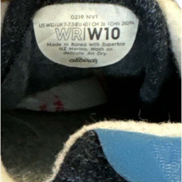 Allbirds Wool Runner Womens Size 10 Navy Blue Running. - Picture 5 of 7